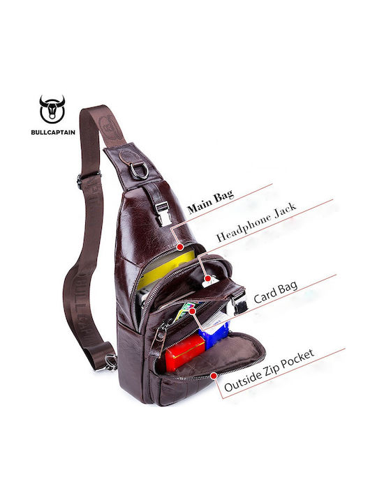 Leder Herren Tasche Schulter / Crossbody
