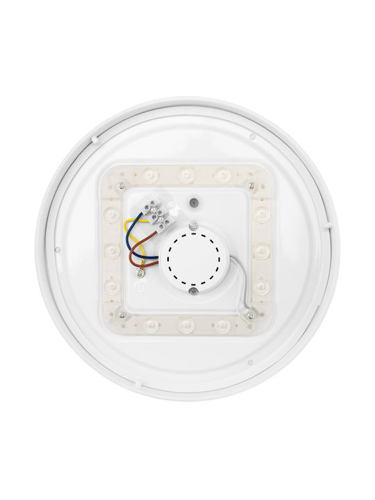 Deckenleuchte montieren Led Wandlampe Notus 2 12w Rund 25 Cm Ip44 Lumiled