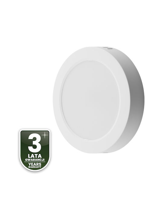 Deckenleuchte Montieren Led 12w Rund 4000k Glow Weiß Lumiled