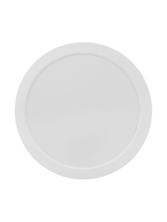 Wall Ceiling Light LED 24W Round 4000K Glow White Lumiled