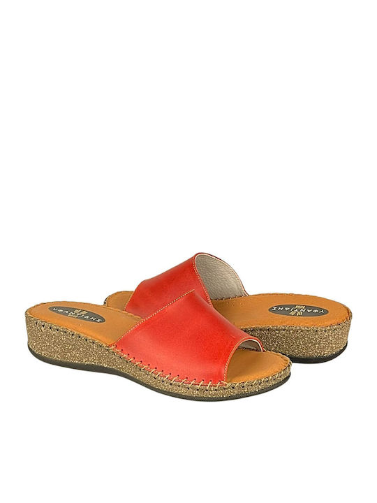 Platforme Dama Tip Slip On Roșii
