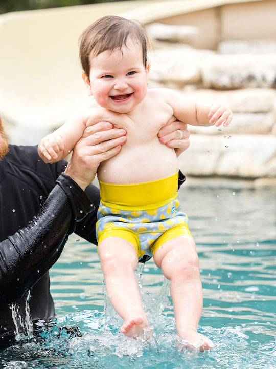 Splash About Splash Kids Swimwear Swim Diaper Lemon