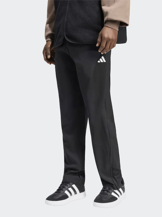 adidas 3-stripes French Terry Σετ Φόρμας Μαύρο