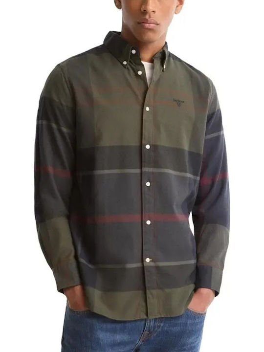 Barbour Дълъг ръкав Риза Каре Shadow Classic Tartan