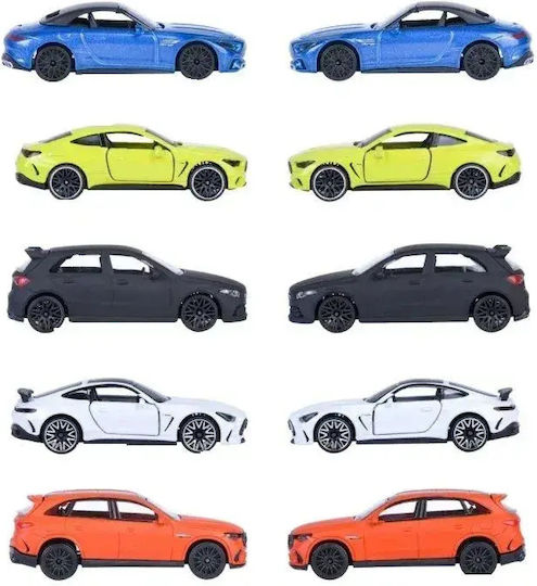 Majorette Mașinuță Set de 5 Mașini Metal Mercedes AMG 7,5 cm pentru 3+ Ani