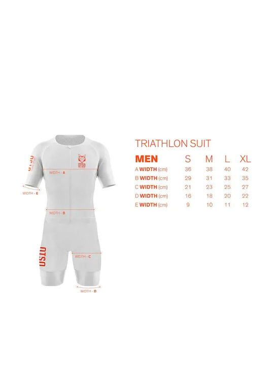 Otso Herren Triathlonanzug Schwarz