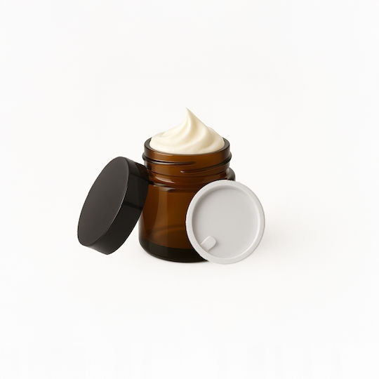 Borcan Sticlă Maro 10g 10ml Sticlă Închisă Mostre Cremă Unguent