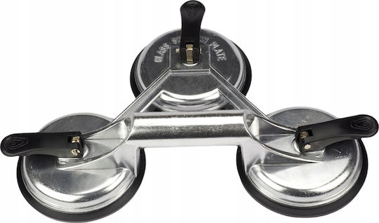 Aluminum Triple Window Suction Cup 120 Mm