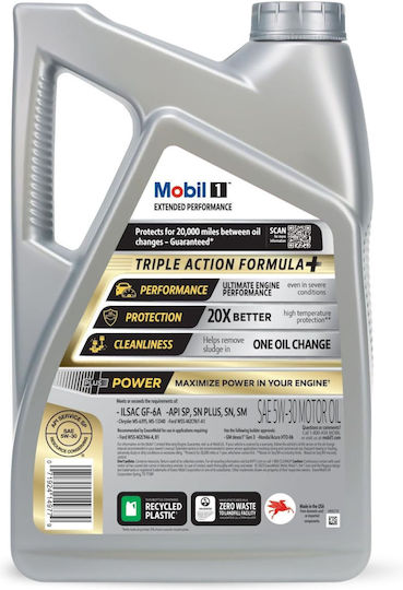 Ulei De Motor Full Sintetic Mobil 1 Extended Performance 5w-30 4,73 L Fabricat In Sua