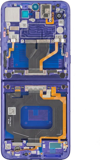 Motorola Foldable Screen Motorola Razr 70 Ultra Amoled Display 165hz Chassis Blue