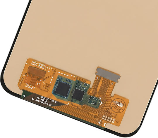 Clappio Ersatzbildschirm Galaxy A25 5G LCD Display Vorgefertigter Touch-Mechanismus Schwarzes