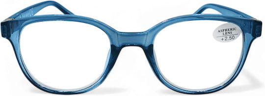 Optosquad Reading Glasses +2.25 In Transparent Colour 8950-1