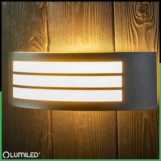 Lumiled Επιτοίχιο Εξωτερικό Φωτιστικό E27 IP44