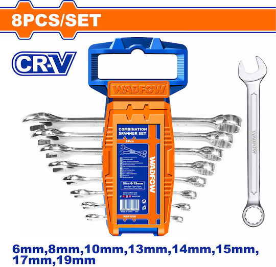 Wadfow Set Deutsch Polygon mit Größe von 10mm bis 19mm 8Stück