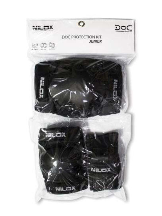 Nilox Doc Protection Kit Παιδικό Σετ Προστατευτικών για Rollers Μαύρο