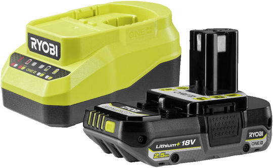 Ryobi Комплект Батерия Капацитет 2.5Ah 2.5V със Зарядно Устройство