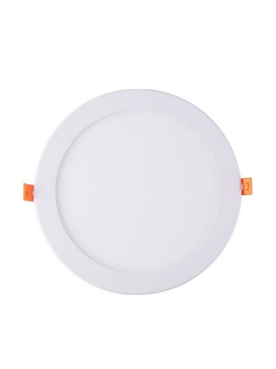 Evivak Încastrat Panou LED Putere 18W cu Alb Cald Lumini