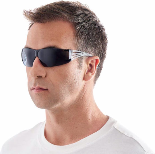 3M Securefit Safety Glasses for Protection with Blue Lenses Tinted 84010863 1pcs