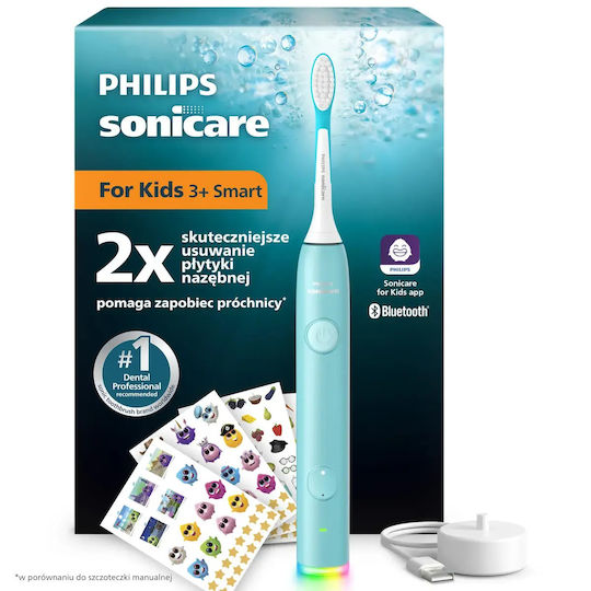 Philips Sonicare Periuță de dinți electrică pentru copii cu rezerve