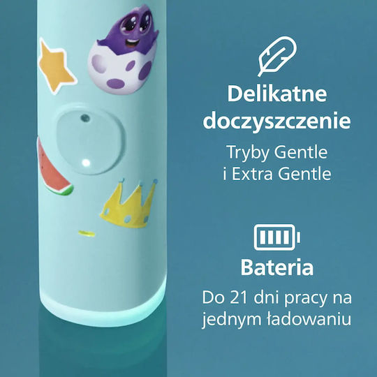 Philips Sonicare Periuță de dinți electrică pentru copii cu rezerve