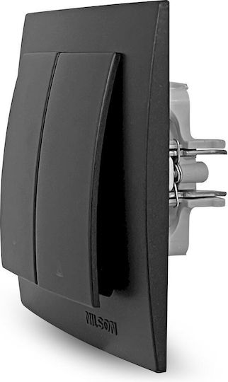 Geyer Buton Obturator Rulou Negru 24381011