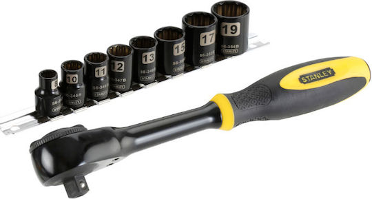 Stanley Chei cu clichet cu Patrat 3/8" / 1/4"
