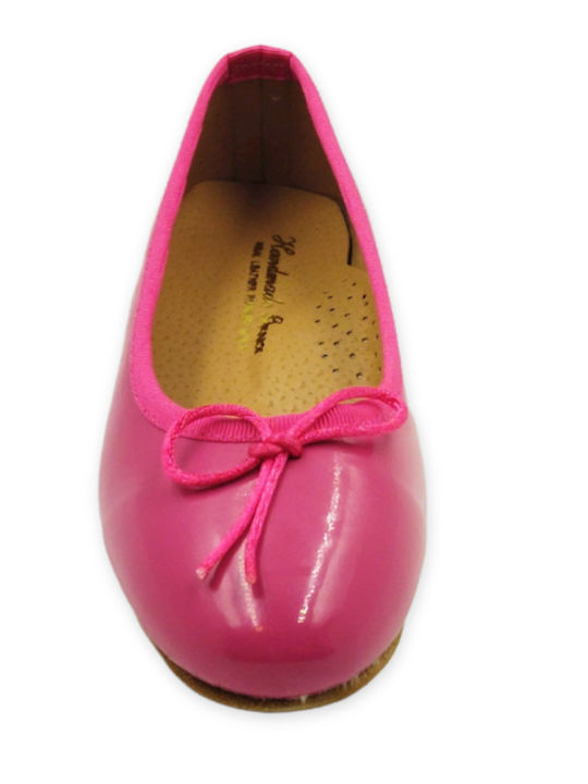 Kinder Pumps & Ballerinas mit Bügel- und Schleifenverschluss Fuchsie