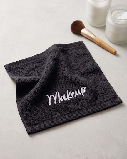 Olia Home Hotel Washcloth 30x30cm Black
