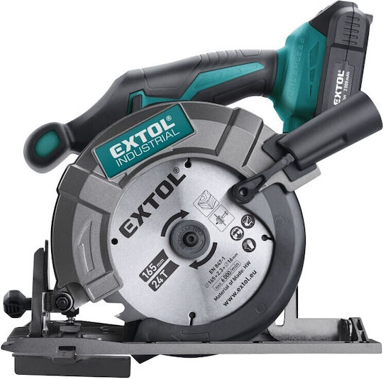Extol Δισκοπρίονο Brushless 20V