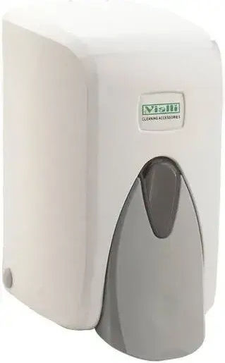 Vialli Dispenser de săpun comercial Crema de săpun 500ml Alb