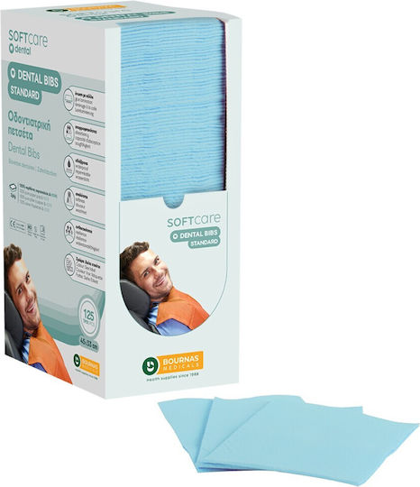 Zahnhandtuch Soft Care Plus mit Dispenser Hellblau 500 Stücke