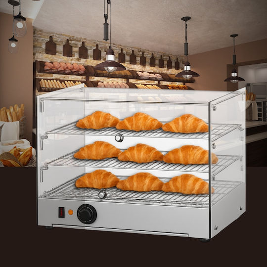 Dynamic Încălzitor Bufet cu Putere 800W și Dimensiuni 56.1x37.9x37.1cm
