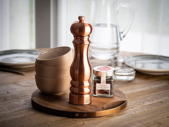 Peugeot Paris Chef Manual Set Spice Mills Inox in Copper Color 22cm 1pcs