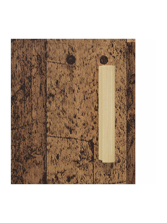 Wohnzimmer Nische aus Spanplatte Alt Holz 34.5x32.5x90cm
