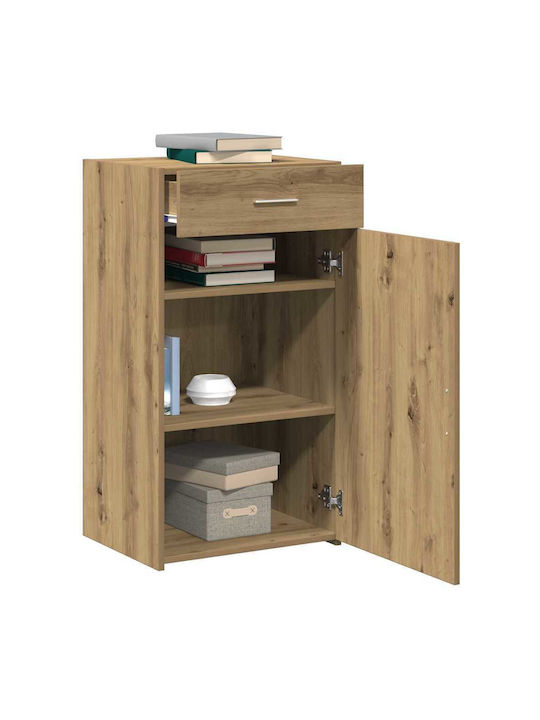 Ντουλάπι Σαλονιού από Μασίφ Ξύλο Δρυς 30x42.5x93cm