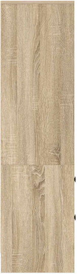 Hängeschrank fürs Wohnzimmer aus Sonoma-Eiche 45,5x34x127 cm