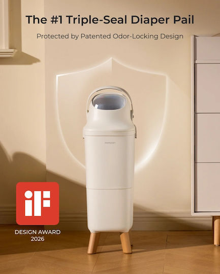 Momcozy Momcozy Abfallbehälter Für Windeln Transparent