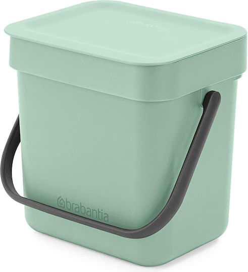 Brabantia Кошче Sort & Go за Боклук Пластмасово Зелено 3лт