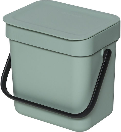 Brabantia Кошче Sort & Go за Боклук Пластмасово Зелено 3лт