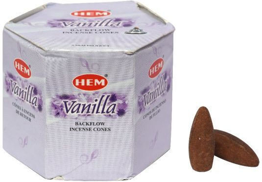 Vanille Räucherkegel 40 Stück