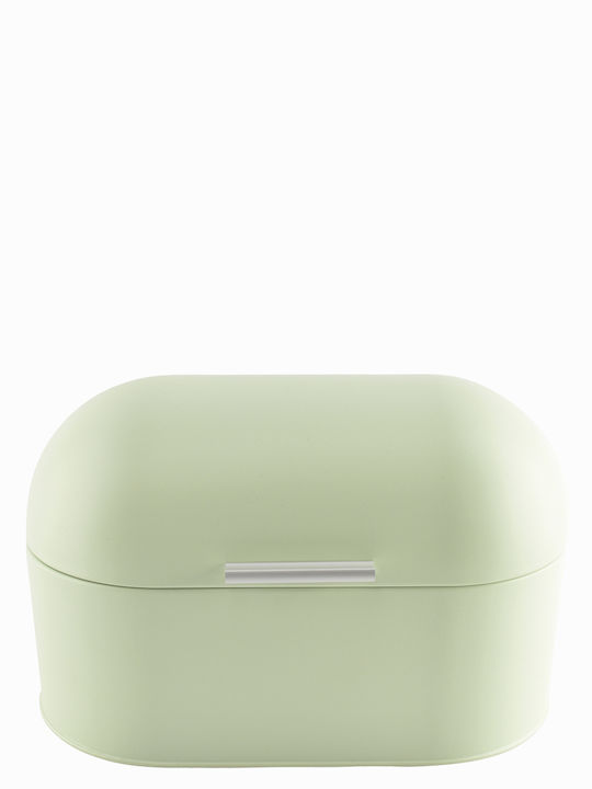 Onahome Bread Box with Lid Metallic Green 33x18x21cm