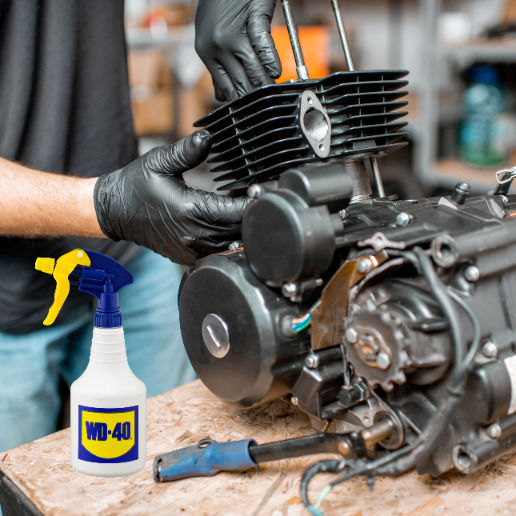 Wd-40 Pulverizator Alb 500ml