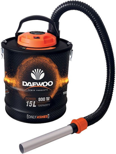 Daewoo DAAVC800 Ash Vacuum 800W with 15lt Waste Container