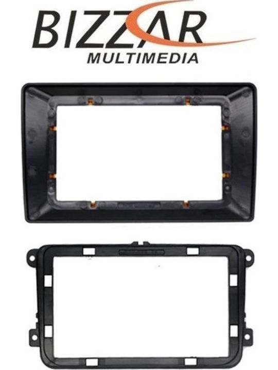 Clarion Auto-Audiosystem Für Seat Alhambra / Leon / Toledo Skoda Fabia / Octavia / Praktik / Schnell / Raumster / Hervorragend Volkswagen Amarok / Käfer / Einkaufswagen / Eos / Golf / Jetta / Passat / Passat CC / Polo / Scirocco / Sharan / Tiguan / Touran / Transporter Mit Touchscreen 10"