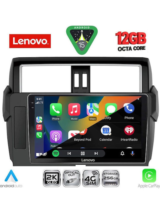 Lenovo Lenovo Auto-Audiosystem für Toyota Prado BMW X1 / X3 / X4 2014-2017 mit Touchscreen 10" Bluetooth USB WiFi GPS Apple CarPlay Android Auto