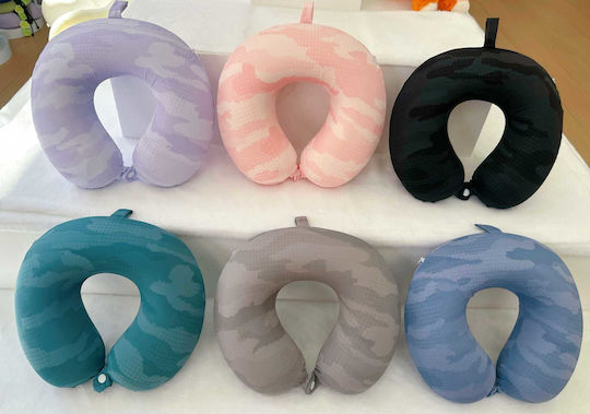 Travel Pillow Memory Foam Beige