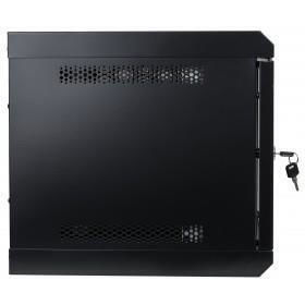 Netrack Επιτοίχια Καμπίνα Rack 19U Μαύρο
