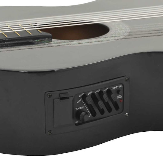 vidaXL Akustikgitarre Cutaway