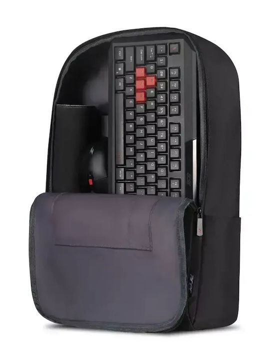 Acer Nitro Quest Rucsac pentru laptop până la 18" 45.72cm Impermeabil Negru