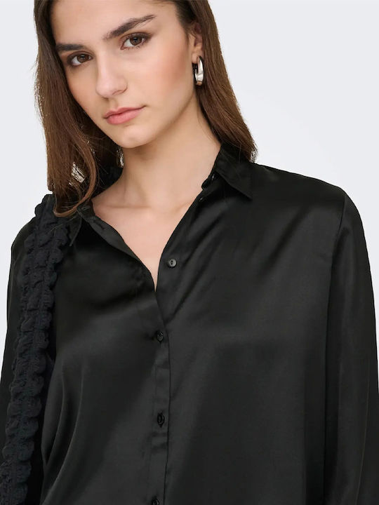 Long Sleeve Women's Shirt Black